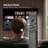 Tooleroo Smart TV Remote Control - Replacement For Samsung Voice BN59-01357F - Close-Up Angle
