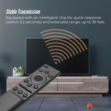 Tooleroo Smart TV Remote Control - Replacement For Samsung Voice BN59-01357F - Low Angle