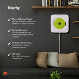 Tooleroo Wall Mountable CD Player Speaker - Bluetooth HiFi FM Radio White - Extra Image