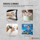 Tooleroo Electric 360 Rotating Product Display Stand for Merchandise Video Black - Low Angle