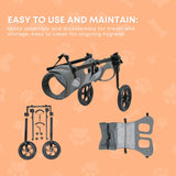 Rooster Farms Large Dog Wheelchair XL Harness - Adjustable Back Leg Aid - Extra Image