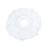 Kitchee Microfibre Mop Head Replacement for Kitchee Spin Mop - White Round
