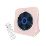 Tooleroo USB Rechargeable Desktop CD Player Speaker ??Bluetooth Portable Pink