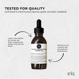 Orku 25ml Organic Pumpkin Seed Oil – Virgin Cold Pressed Unrefined Cosmetic Gr. - 45-Degree Angle