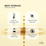 Orku 250ml Organic Pumpkin Seed Oil – Virgin Cold Pressed Unrefined Cosmetic Gr. - Close-Up Angle