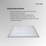 Kitchee Kids Foam Floor Play Mat 150x200cm – Padded Thick Soft Tatami Style Grey - Extra Image