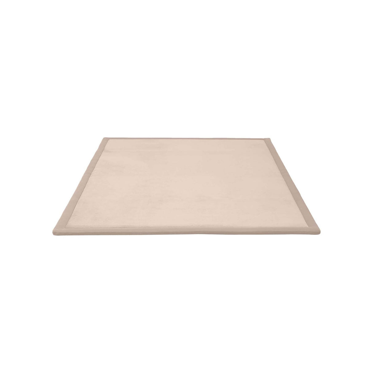 Kitchee Foam Floor Mat 200x200cm - Padded Thick Deep Soft Tatami Style Rug Cream