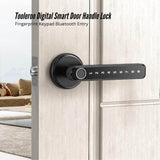 Tooleroo Digital Smart Door Lock Handle - 5in1 Keypad Home Entry Security System - Front View