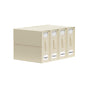 4x Kitchee Foldable Bed Sheet Storage Box - Linen and Closet Organiser Beige