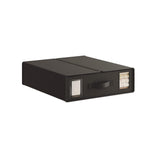 1x Kitchee Foldable Bed Sheet Storage Box – Linen & Closet Organiser Black