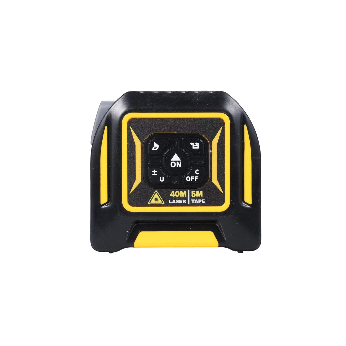 Tooleroo 40m Digital Laser Tape Measure + 5m Steel Tape ??3-in-1 Cross Marking
