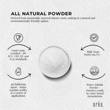 Orku 1.3Kg Potassium Citrate Food Grade Tub - Granular BP USP FCC E332 Additive - 45-Degree Angle