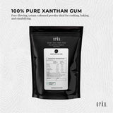 Orku 2Kg Xanthan Gum Thickener Pure Fine Powder 200 Mesh FCC E415 Food Additive - Side View