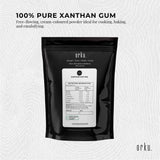 Orku 2Kg Xanthan Gum Thickener Pure Fine Powder 200 Mesh FCC E415 Food Additive - Side View