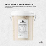 Orku 600g Xanthan Gum Thickener Pure Powder 200 Mesh FCC E415 Food Additive TUB - Side View