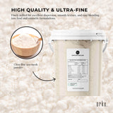Orku 600g Xanthan Gum Thickener Pure Powder 200 Mesh FCC E415 Food Additive TUB - Top-Down View