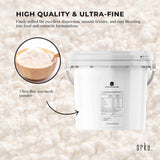 Orku 3Kg Xanthan Gum Thickener Pure Powder 200 Mesh FCC E415 Food Additive TUB - Top-Down View