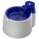 2L Fountain Fresh Pet Water Filter Bowl - Interactive Dog Cat Purifier - Front View