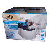 2L Fountain Fresh Pet Water Filter Bowl - Interactive Dog Cat Purifier - Side View