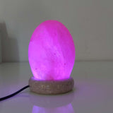 USB Colour Changing Egg Shape Himalayan Pink Salt Lamp Color Change LED Light - Extra Image