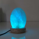 USB Colour Changing Egg Shape Himalayan Pink Salt Lamp Color Change LED Light - Extra Image