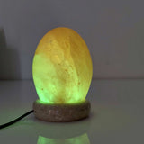 USB Colour Changing Egg Shape Himalayan Pink Salt Lamp Color Change LED Light - Extra Image