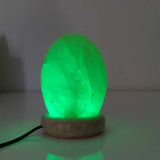 USB Colour Changing Egg Shape Himalayan Pink Salt Lamp Color Change LED Light - Extra Image