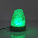 USB Colour Changing Salt Himalayan Lamp - Natural Shape Pink Rock LED Light - Extra Image