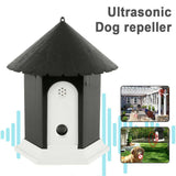 Outdoor Dog Bark Ultrasonic Unit - Sound Anti Barking Control Training Aid - Side View