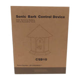 Outdoor Dog Bark Ultrasonic Unit - Sound Anti Barking Control Training Aid - Top-Down View
