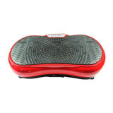 Social Hike Red Vibration Machine Platform - Exercise Plate Whole Body Workout - Side View