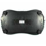 Social Hike Black Vibration Machine Platform - Exercise Plate Whole Body Workout - 45-Degree Angle