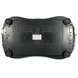 Black Vibration Machine Platform - Exercise Vibrating Plate - Whole Body Workout - 45-Degree Angle