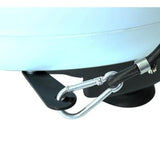 Pink Vibration Machine Platform - Exercise Vibrating Plate - Whole Body Workout - Top-Down View