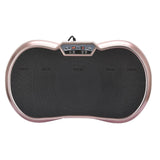 Social Hike Rose Gold Vibration Machine Platform - Exercise Plate Body Workout - Top-Down View