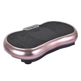 Gold Vibration Machine Platform - Exercise Vibrating Plate - Whole Body Workout - Rear View