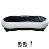 Social Hike White Vibration Machine Platform - Exercise Plate Whole Body Workout