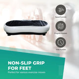 Social Hike White Vibration Machine Platform - Exercise Plate Whole Body Workout - Extra Image