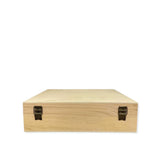 74 Slots Essential Oils Storage Box - Wooden 1-Tier Bottle Holder - Close-Up Angle