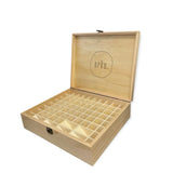 74 Slots Essential Oils Storage Box - Wooden 1-Tier Bottle Holder - Extra Image