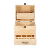 59 Slots Essential Oils Storage Box - Wooden 3-Tier Bottle Holder - Extra Image