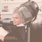 Ellie & Ruby Free Standing Hair Dryer Hood Bonnet Adjustable Salon Hairdryer - Front View