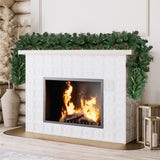 Christabelle 3.05m Christmas Garland with Berries Pine Tree Decoration Ornament - 45-Degree Angle