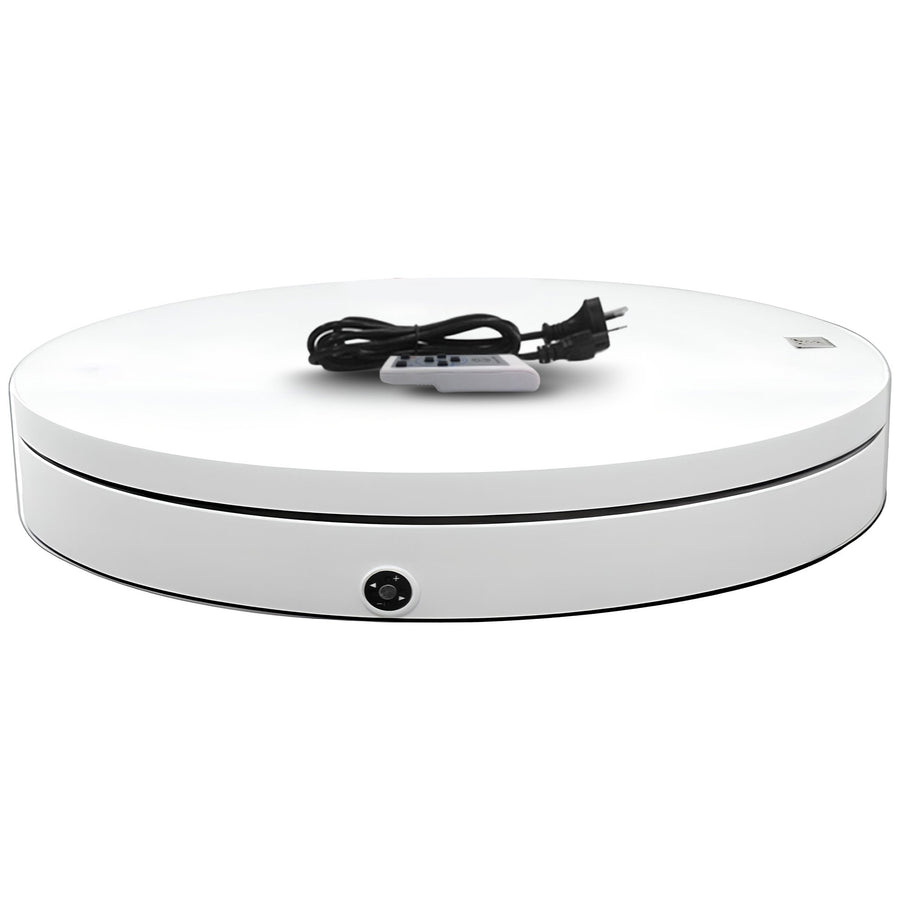 Christabelle 80cm 200kg Commercial Electric Display Turntable Motorised White