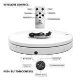Christabelle 80cm 200kg Commercial Electric Display Turntable Motorised White - Close-Up Angle