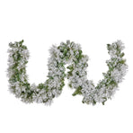 Christabelle 274cm Majestic Snow Prelit Christmas Garland
