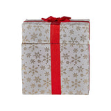 Christabelle Animated Snowman Gift Box Led Christmas Tree Decoration Ornaments - 45-Degree Angle