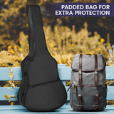 Karrera 12-String Acoustic Guitar with EQ - Black - Extra Image