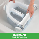 Summer Childcare Baby Bath Seat - Grey - Side View