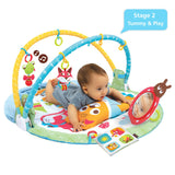 Yookidoo Gymotion Play N Nap Multi-Function Infant Gym - Rear View